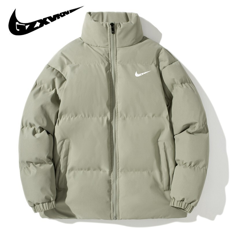 Men's Clothing 2025 Winter New Style Stand-Up Collar Cotton Jacket Men's Thickened Warm Casual Puffer Jacket Couple Cotton Coat