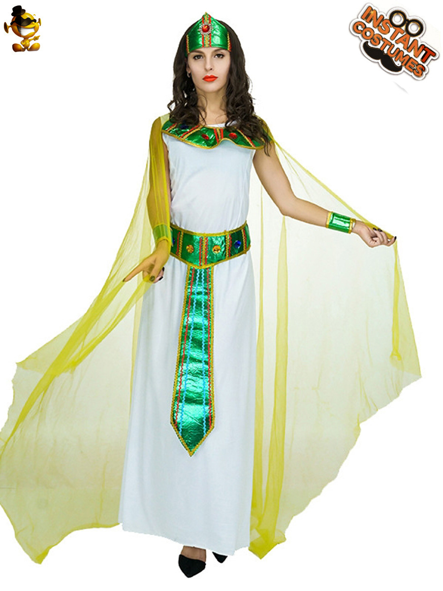 Halloween adulto grandes hombres antiguo faraón egipcio traje grande de las mujeres princesa vestido pareja traje de fiesta