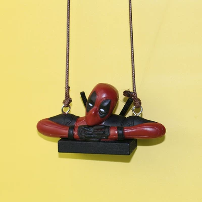 Car hanging Deadpool Car Pendant - deadpool-sitting-on-a-board
