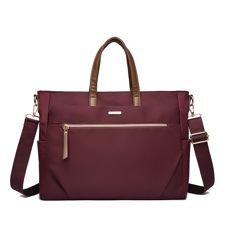 New Oxford Cloth Tote Bag For Women, Large Capacity Lightweight Shoulder Handbag, Travel Laptop Bag, Crossbody Bag - Thumbnail 8