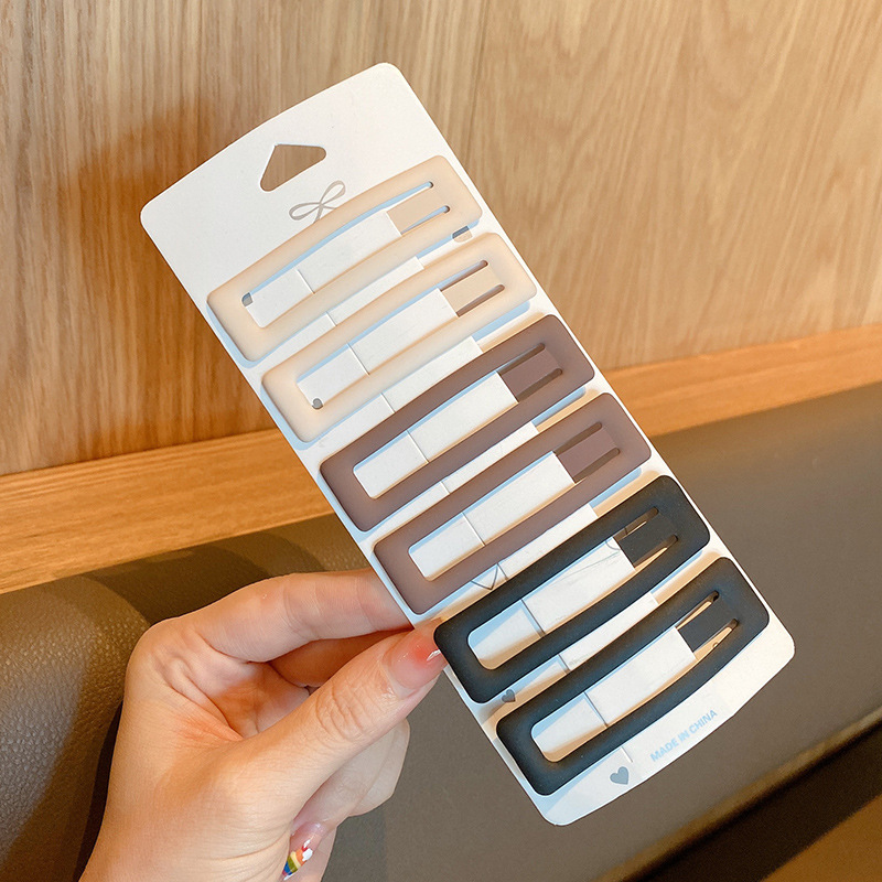 Nuevo clip de BB dopamina de color estrella de pentaco pequeño clip de cabello para niños tocado para niños lindos bordes laterales clip de cabello