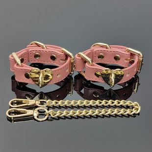 Pink Love Bracelet and Anklet with Exquisite Chain