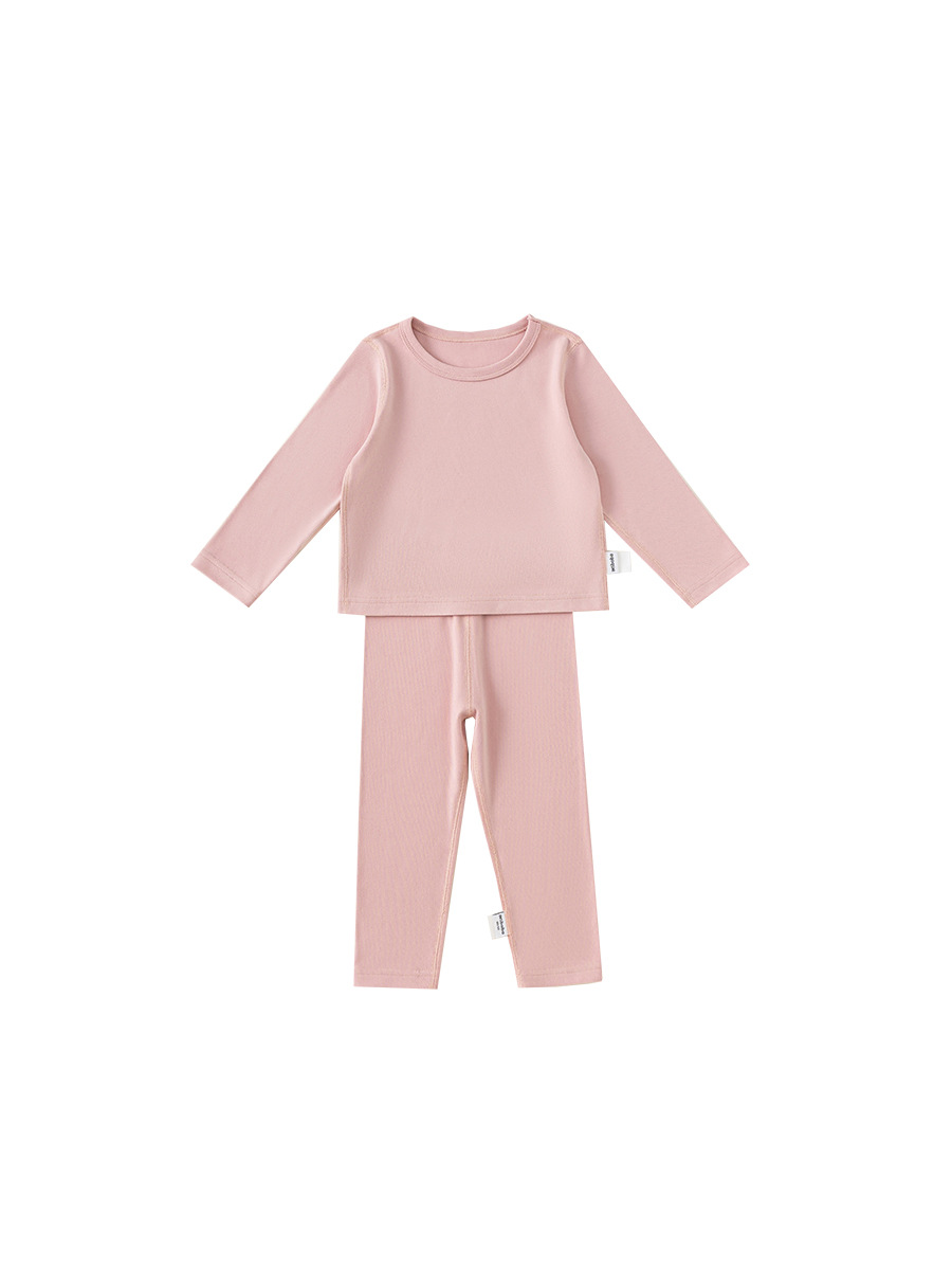 Youbao ropa infantil ropa de hogar para niños pijama set primavera y otoño suave pegajoso para niños y niñas set de camiseta de manga larga