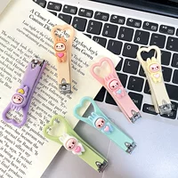 Новый милый мини-кусачки для ногтей любовь ручка домашний анти-брызг кусачки для ногтей мультфильм креативный складной кусачки для ногтей