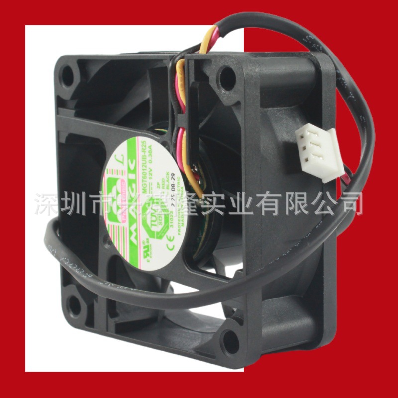 6025̨������MGT6012UB-R25 DC12V RD����ɢ�ȷ���