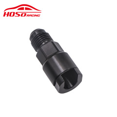 Car modification part 6AN fuel adapter suitable for 3/8 or 5/16 GM quick-connect threaded EFI fittings
