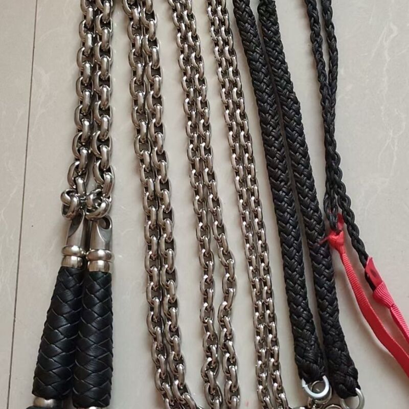 Whip Sound Whip Whip Kirin Whip Steep Arc Thick Wall Wheat Ear Whip Fitness Whip 304 Stainless Steel Nut Whip Without Pattern