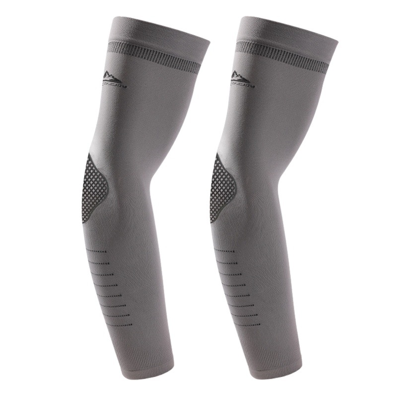 Verano hielo de seda sol protección brazo guardia hombres deportes al aire libre conducción hielo manga pesca protección solar transpirable oversleeve HB39