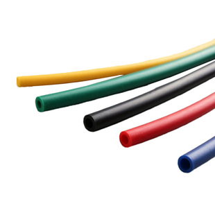 Tpe Tension Tube Fitness Equipment Eleven-Piece Set Tpe Elastic Tube Latex Tube Colorful Five-Color Tube Tpr Tension Rope