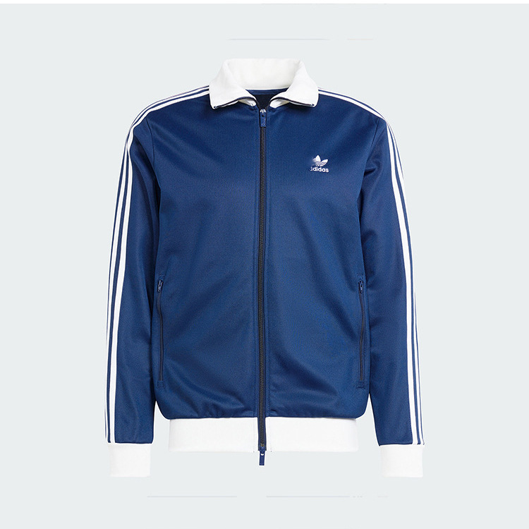 Cross-border three-stripe slim-fit jacket, unisex, matching couple style, fashionable and casual, loose-fitting cardigan