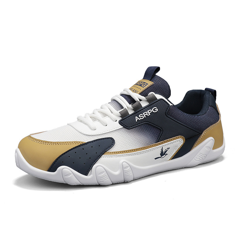 Douyin Daifa verano nuevos zapatos de skate de corte bajo para hombres zapatos casuales deportivos para estudiantes de suela gruesa zapatos de nicho de malla para hombres