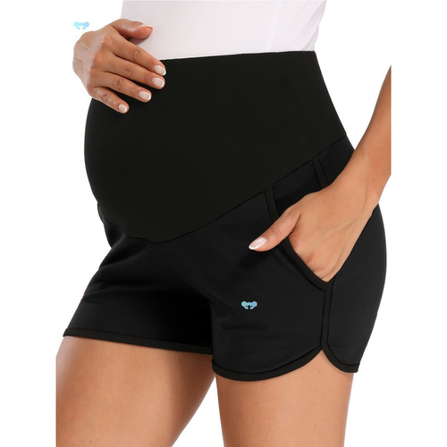 Essential Maternity Shorts - Comfortable Over Belly Bottoms
