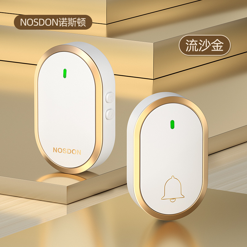 Doorbell Wireless Home Smart Ultra-Long Distance Digital Remote Control Waterproof Doorbell One-To-Two Elderly Ding Dong Pager Doorbell Wireless Home Smart Ultra-Long Distance Digital Remote Control Waterproof Doorbell One-To-Two Elderly Ding Dong Pager