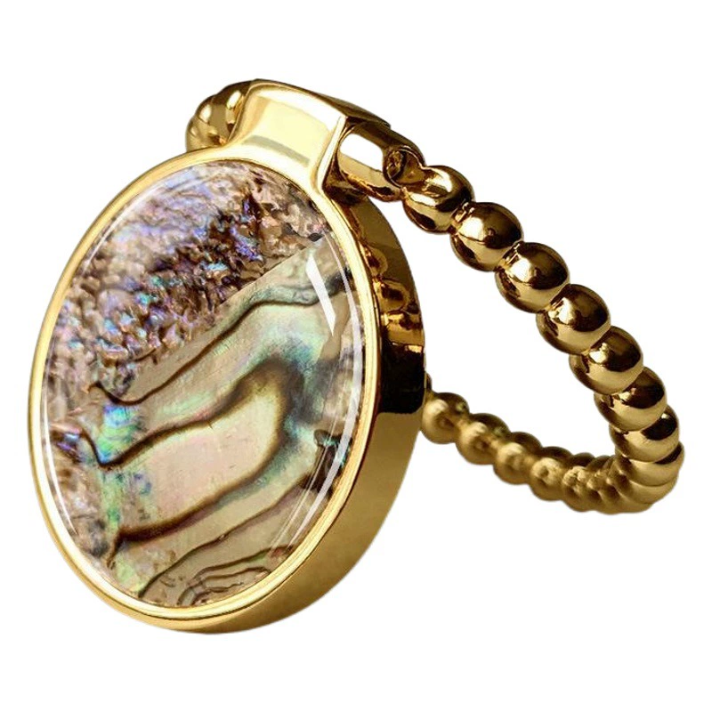 Вакуумный гальванический металлический Настольный Кронштейн для мобильного телефона, вращающийся на 360 градусов эпоксидное кольцо, пряжка, кронштейн фритиллярный завод