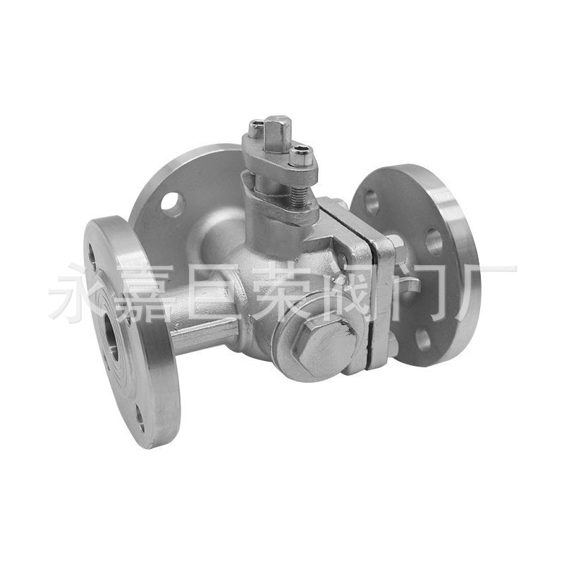 浙江南高阀门供应法兰球阀Q44F-16P 不锈钢三通阀 304三通球阀