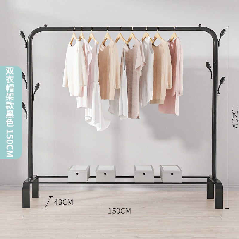 percha de ropa piso mayorista percha de ropa interior percha de ropa simple percha de sombrero para ropa de dormitorio casero gabinete de estante de almacenamiento