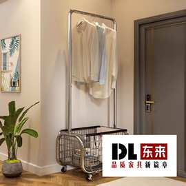 雷度挂衣架落地移动衣帽架小户型卧室ins衣服收纳架不占空间衣架