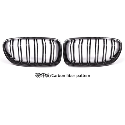 Suitable for BMW 5 series bright Zhongwang - f10-f11-f18-medium-net-carbon-fiber-pattern-thick