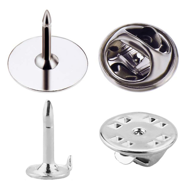 DIY Jewelry Accessories Brooch Collar Spur Needle Metal Butterfly Buckle Pin Base Handmade Clothing Accessories Wholesale DIY Jewelry Accessories Brooch Collar Spur Needle Metal Butterfly Buckle Pin Base Handmade Clothing Accessories Wholesale