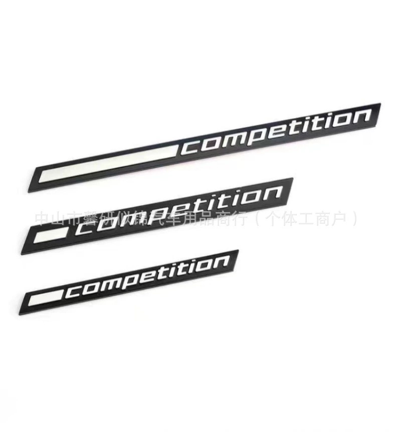 Suitable for Bmw X1Mx3Mx4Mx5Mx6M Modified Competition Thunder Version Car Logo M1M3M5M4M6