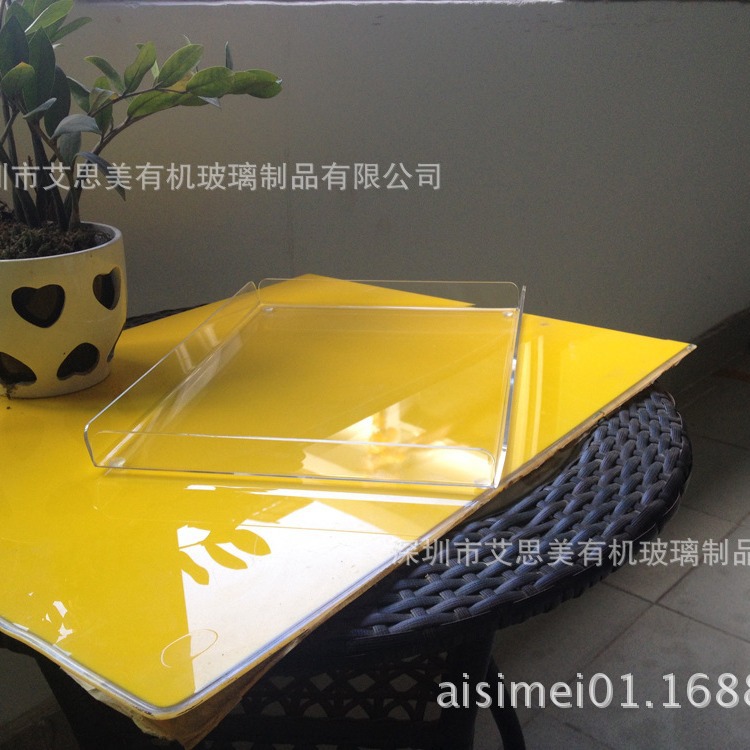 亚克力月饼托盘 亚加力超市新品食品盘 水果糖果托盘生产工厂