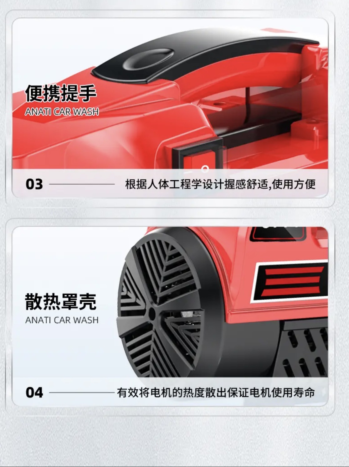 Car Washing Machine for Home Use 220V High-Pressure Water Pump Floor Cleaning Machine Electric Car Brush Self-Service Car Washing Device Washer