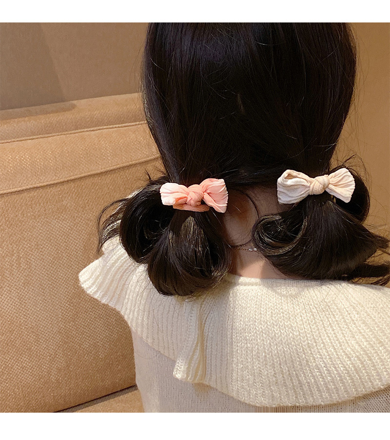Gradient Candy Color Bow Hair Rope Hair Band Ponytail Rubber Band Wholesale display picture 2