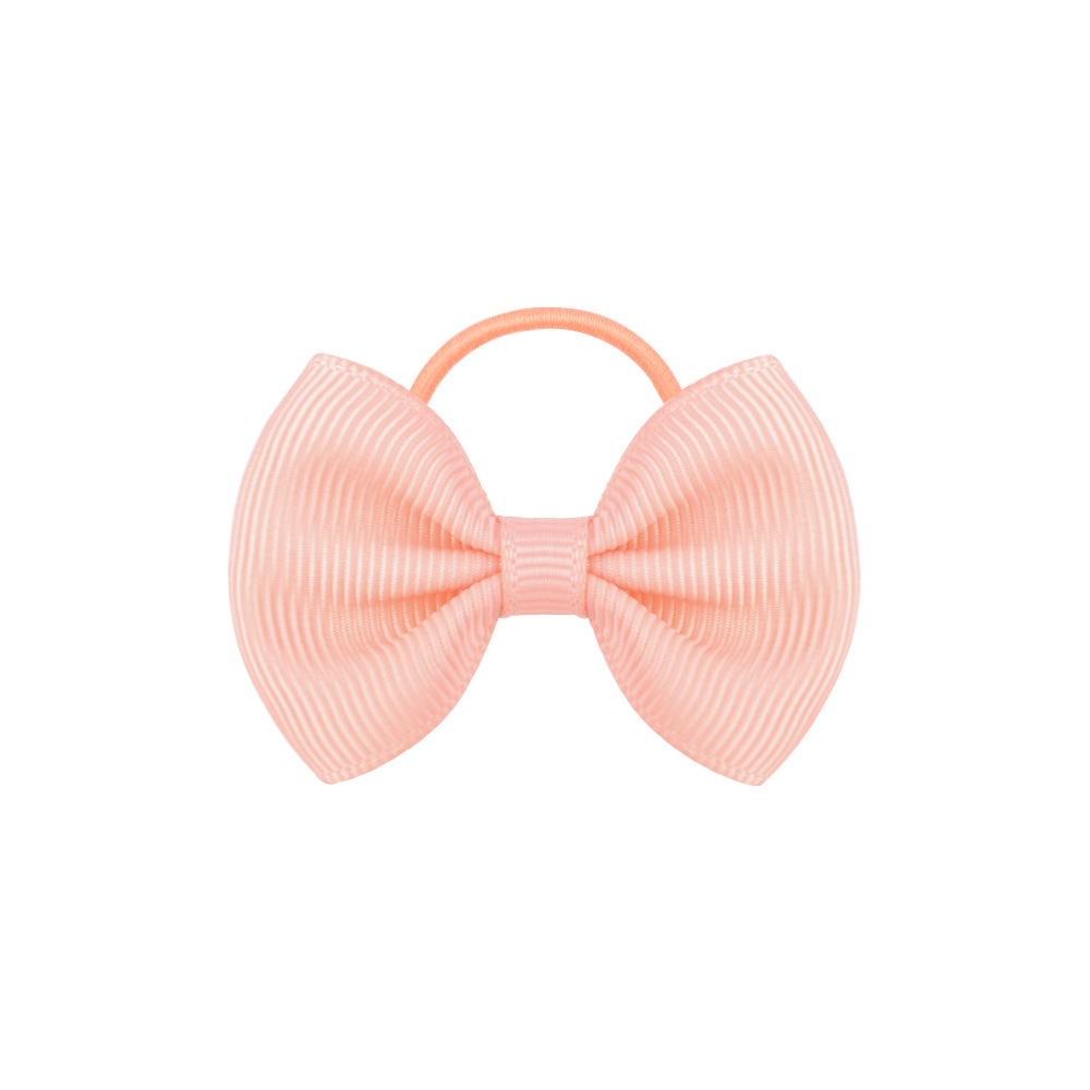 Cute Hair Accessories 20 Colors Simple Bow Hair Ring Hair Accessories display picture 4