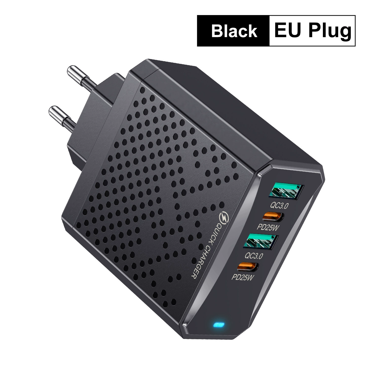 USLION 100W 2USB+2PD зарядное устройство для мобильного телефона планшета