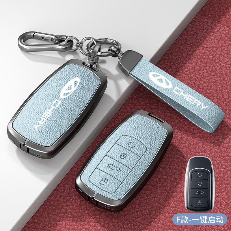 F형 청색 아연 합금 쉘 + 하드웨어 스트랩