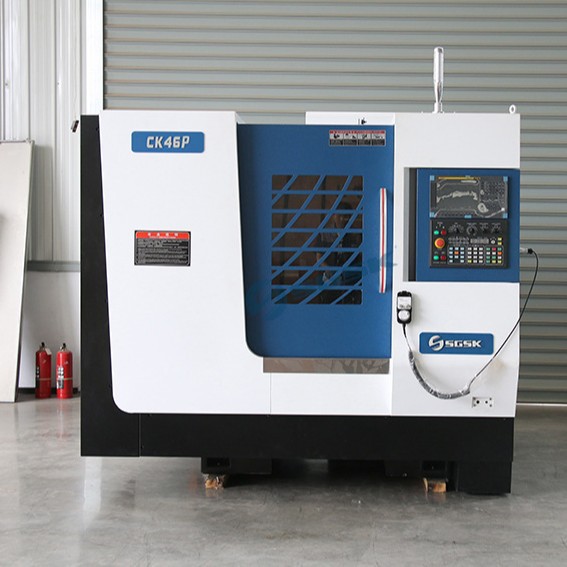 斜床身数控车床 CK46P伺服电机台湾上银丝杠线轨排刀 数控车床