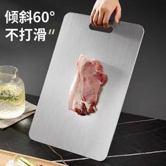 新しいドイツのステンレス鋼まな板厚みのある抗菌両面まな板厚みのある生地ローリング家庭用まな板卸売