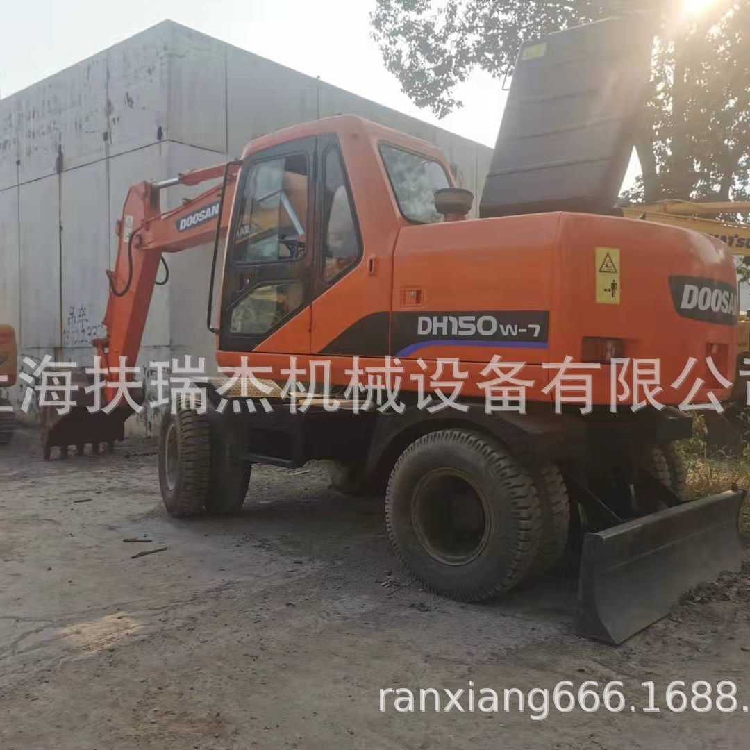 斗山150挖掘机 DOOSAN 斗山轮式150-7挖掘机