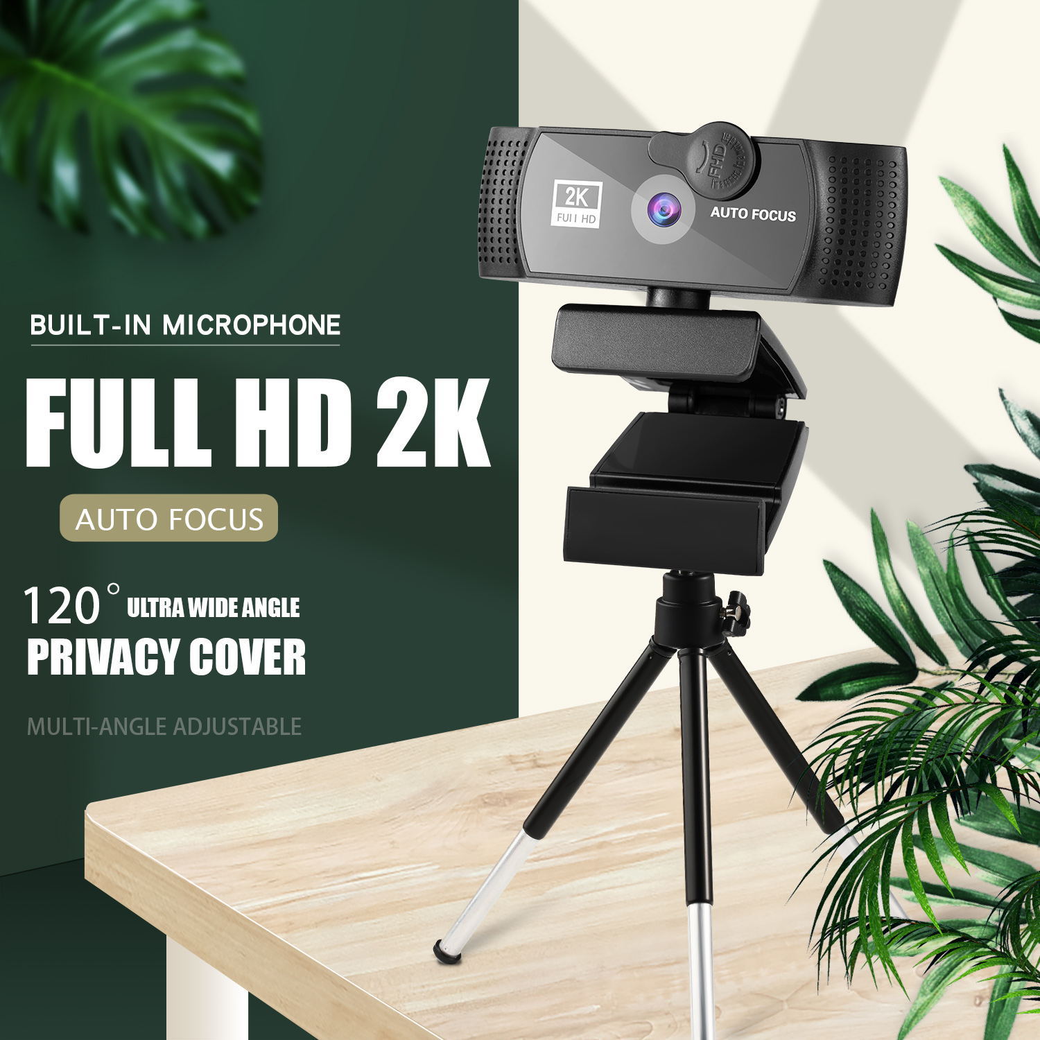 4k private model beauty auto focus 1080p computer camera HD network USB live webcam2k free driver 3