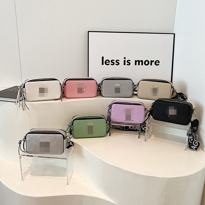 Bolso de hombro transfronterizo personalidad femenina simple correa de hombro ancha bolsa de gafas tendencia de moda femenina casual bolso de mensajero de todo fósforo