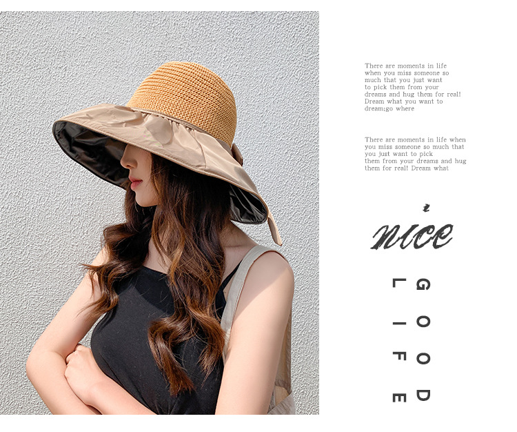 黑胶蝴蝶结盆帽-详情_24