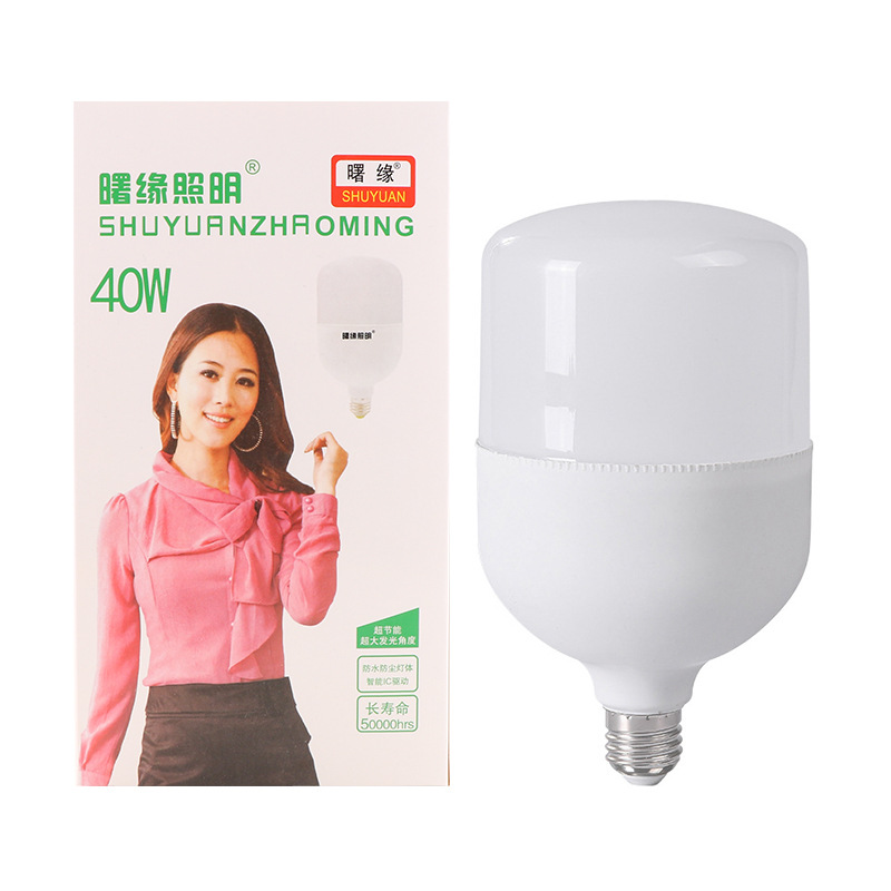 LED energy-saving bulb, with screw socket, 40W