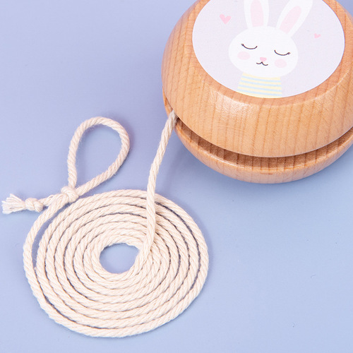 Children's educational traditional leisure interactive competitive games Yo-yo wooden toys Yo-yo custom processing