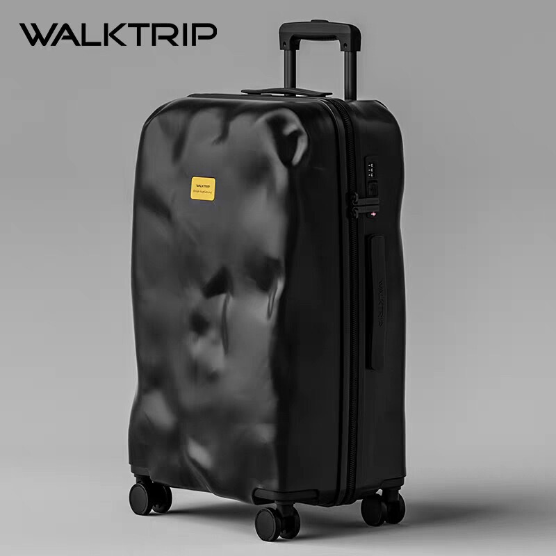 Textured and Slightly Damaged Style Suitcase 20inch New Model for Carry-On Use, Fashionable and Lightweight Design 24inch Travel Suitcase with Silent Wheels Textured and Slightly Damaged Style Suitcase 20inch New Model for Carry-On Use, Fashionable and Lightweight Design 24inch Travel Suitcase with Silent Wheels