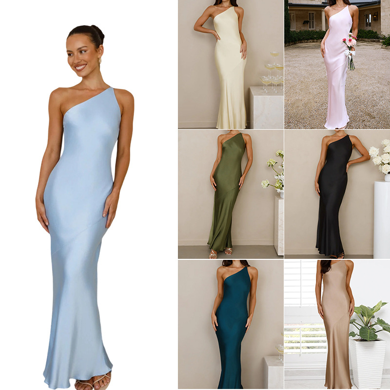 Elegant Backless Sleeveless Wrap Maxi Dress With Adjustable Straps - Flattering A-Line Silhouette For Women, Perfect For Vacation & Evening Wear​​_ecoleips.com
