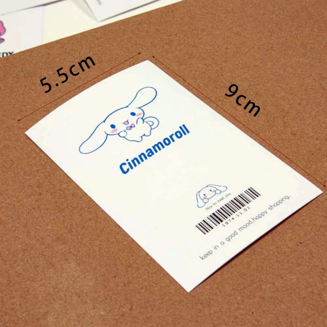 Наклейки-этикетки Seal (Sanrio) Милый мультяшный дизайн в коробке — 1 шт., случайный персонаж