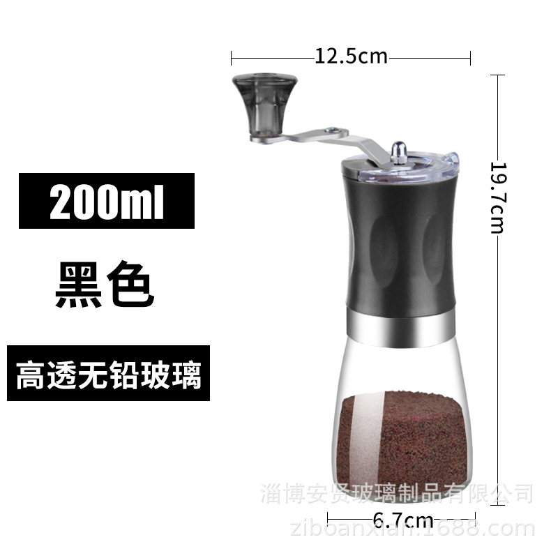 Frasco de vidrio para especias, molinillo de pimienta, frasco sellado para condimentos, vidrio de borosilicato de alta resistencia