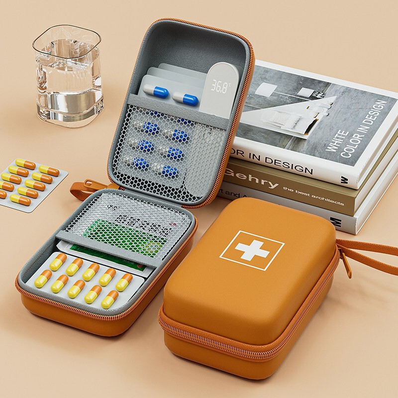 Portable Medical Kit, Travel Storage Small Medicine Bag, Household Mini Medicine Bag, Emergency Medicine for Going Out in Winter Portable Medical Kit, Travel Storage Small Medicine Bag, Household Mini Medicine Bag, Emergency Medicine for Going Out in Winter