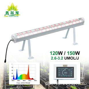 Led Plant Lamp Interplant High Red Light 660Nm Plant Fill Light Tube Balcony Vegetable Greenhouse Planting Growth Light Strip