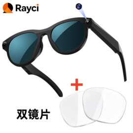 M88智能眼镜 AI人工带摄像头翻译双镜片拍照蓝牙音乐通话时尚眼镜