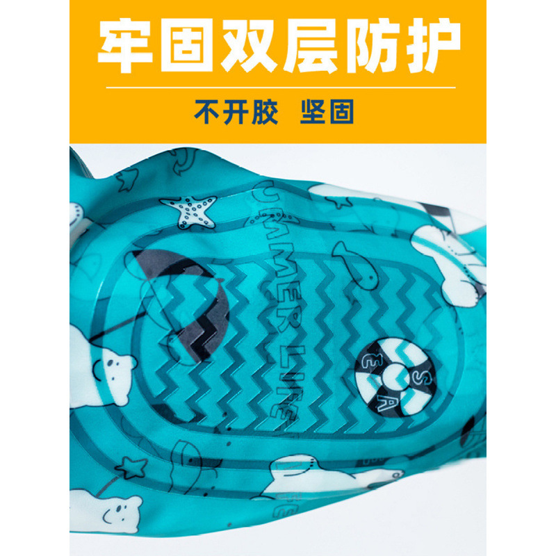 Pantalones de agua de mujer de cinturón, medio cuerpo, zapatos de lluvia de playa, pantalones de lluvia impermeables, ropa de nadar para niños.