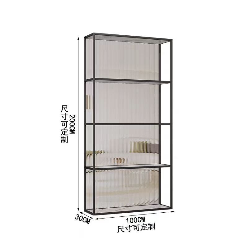 公司前台形象墙办公室屏风隔断背景墙置物柜长虹玻璃隔断入户玄关|undefined