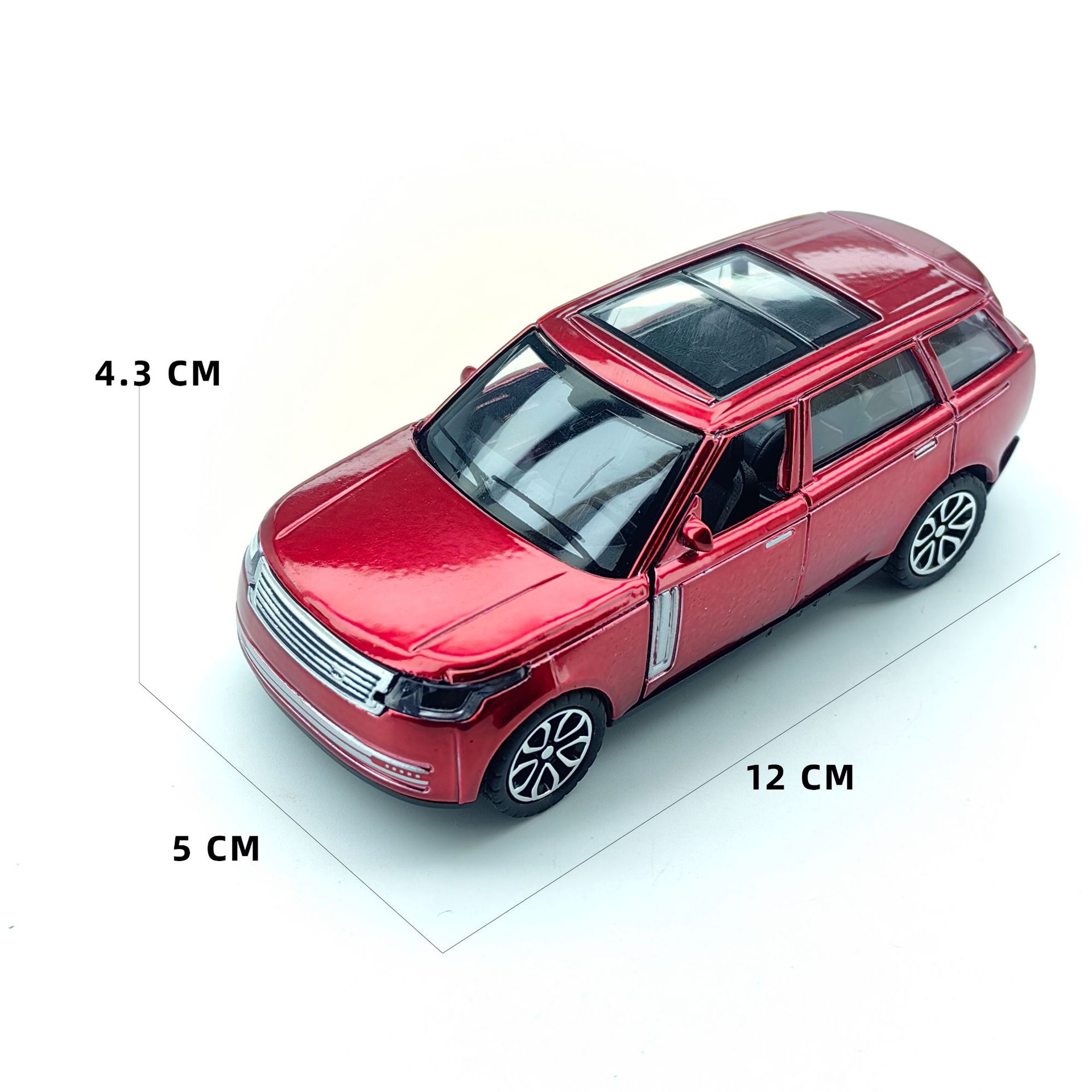 Return fuerza a granel aleación modelo de coche puerta abierta coche de juguete para niños niño decoración de pastel al por mayor