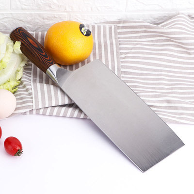 Supplying household sharp Stainless steel kitchen knife Damascus Moire Color wood Kitchen knife