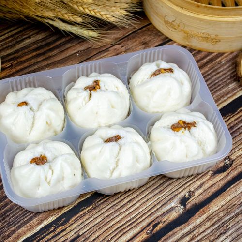 Xiaokou barbecued pork buns 45g student breakfast wholesale steamed buns snacks factory direct supply special delicious food